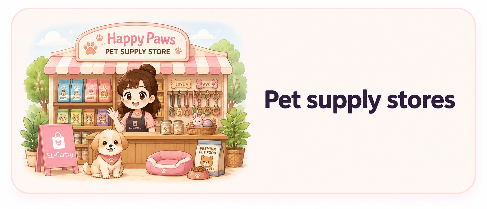 Pet supply stores